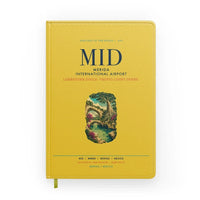 Thumbnail for Merida International Airport (MID) design on yellow notebook