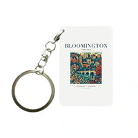 Thumbnail for BLOOMINGTON - Poster - Key Chain - White