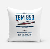 Thumbnail for Socata TBM 850 design on white pillow