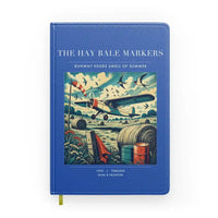 Thumbnail for VINTAGE G4387 - The Hay Bale Markers - Designed Notebooks design on blue