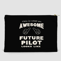 Thumbnail for Future Pilot Zipper Pouch - view 2