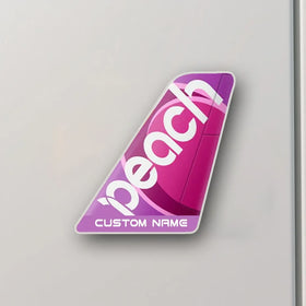 Peach Airlines Tail Magnets