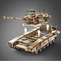 Thumbnail for 2127PCS T90 Main Battle Tank Model - view 5