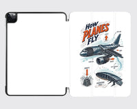 Thumbnail for How Planes Fly V2 design on white ipad tablet case