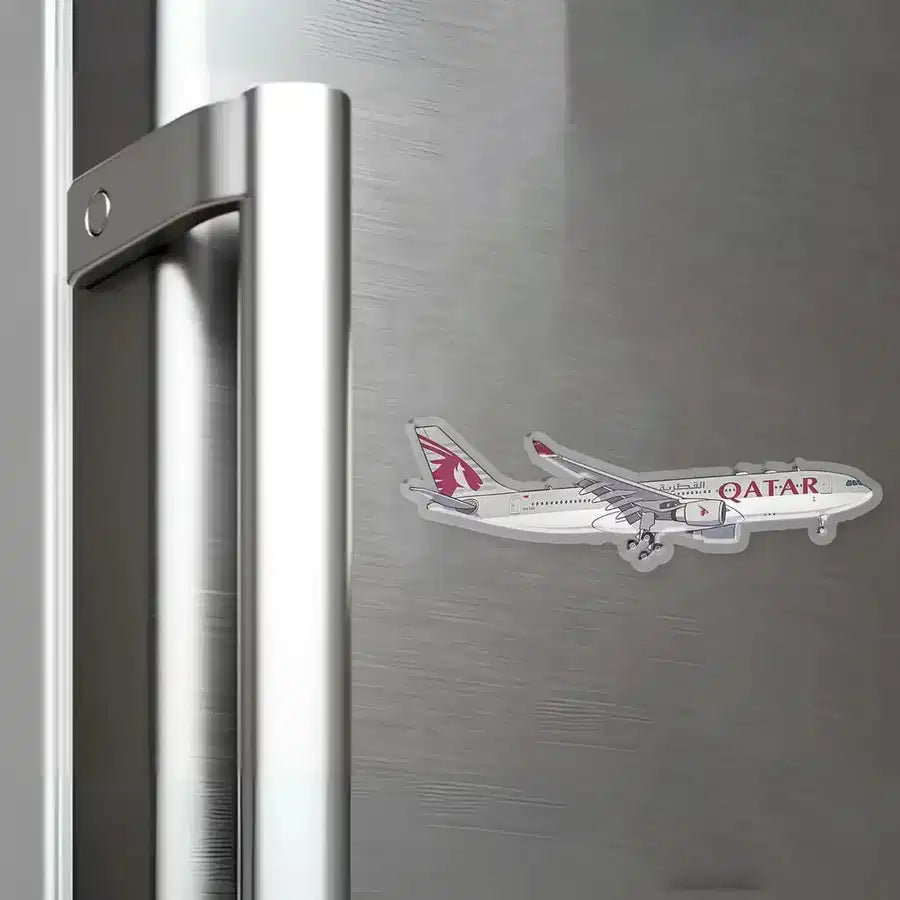 Qatar Airways Airbus A330 Designed Airplanes Magnets - view 2