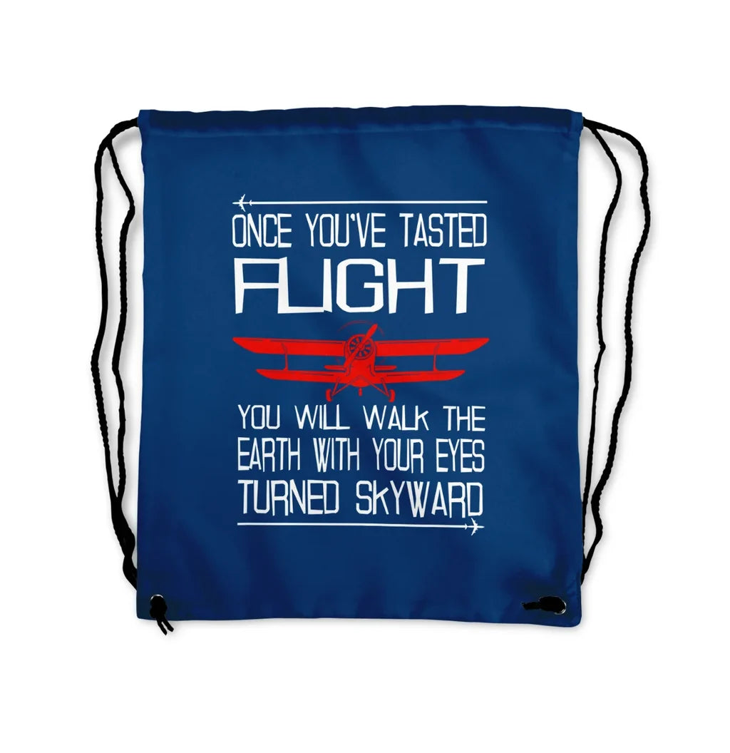 Once You've Tasted Flight Drawstring Bag - view 2