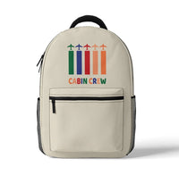 Thumbnail for Colourful Cabin Crew 3D Backpack - view 2