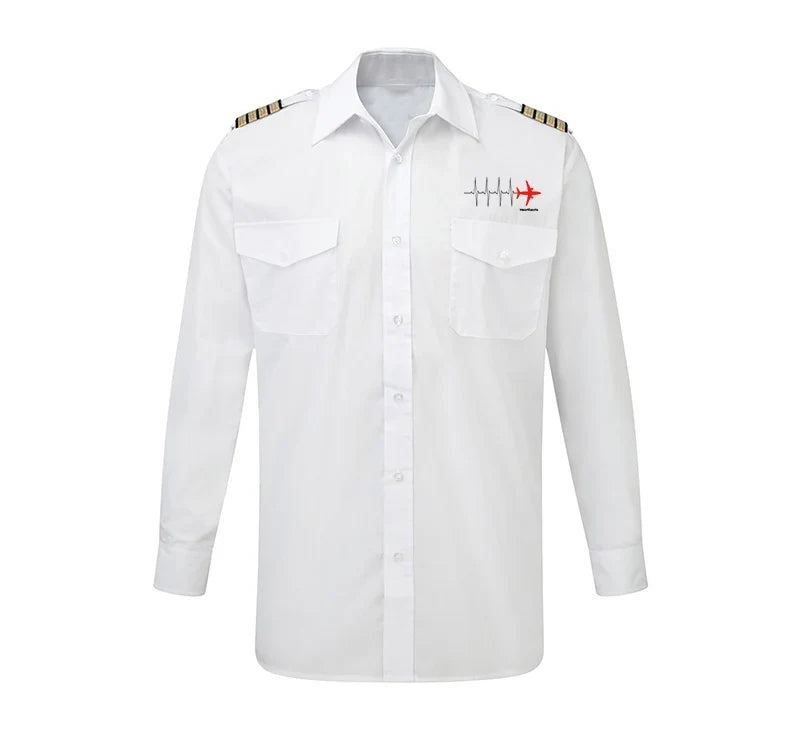 Customisable Aviation Heartbeats Shirt - view 2