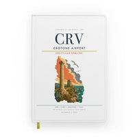 Thumbnail for Crotone Airport (CRV) design on white notebook