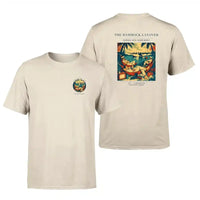 Thumbnail for VINTAGE G4408 - The Hammock Layover - Double-Side T-Shirt design on beige double side t shirt
