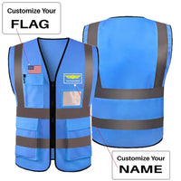 Thumbnail for Customisable Flag & Name with Badge Vest - view 2