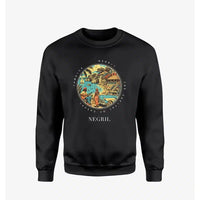 Thumbnail for NEGRIL - Badge - Sweatshirt - Black