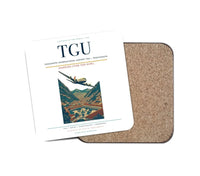 Thumbnail for Toncontín International Airport (TGU) design on white 1 piece coaster