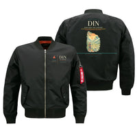 Thumbnail for Dien Bien Phu Airport (DIN) design on black bomber jacket