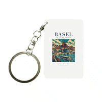 Thumbnail for BASEL - Poster - Key Chain - White