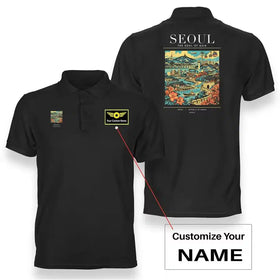 Seoul City Series Premium Polo T-Shirts