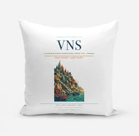 Thumbnail for Lal Bahadur Shastri International Airport (VNS) design on white pillow