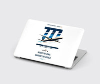 Thumbnail for Boeing 777-9 design on white MacBook case