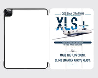 Thumbnail for Cessna Citation XLSPlus design on white ipad tablet case
