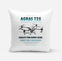 Thumbnail for DJI Agras T25 design on white pillow