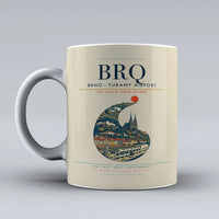 Thumbnail for Brno - Turany Airport BRQ Mug - Beige