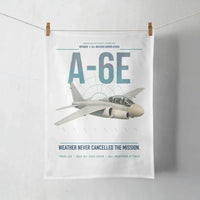 Thumbnail for A-6E Intruder design on white towel