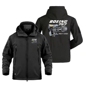 Boeing 757 & Rolls Royce Engine (RB211) Military Jackets (Customizable)