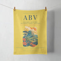 Thumbnail for Nnamdi Azikiwe International Airport (ABV) design on yellow towel