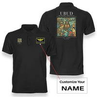 Thumbnail for UBUD - Poster - Double-Side Polo - Black + Name