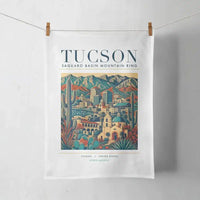 Thumbnail for TUCSON - Poster - Towel - White