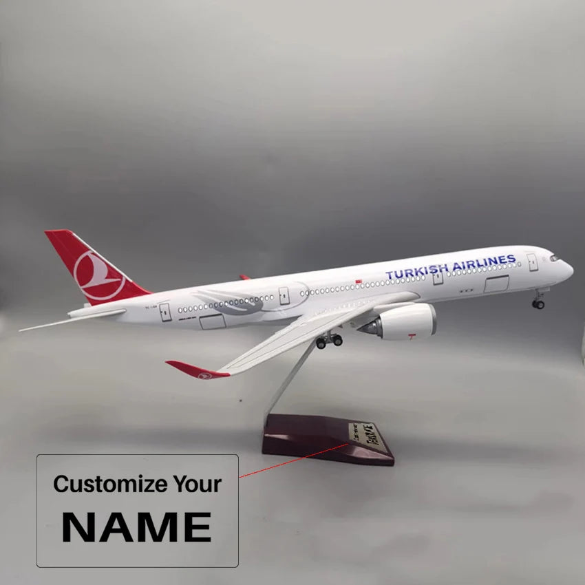 Customisable Airbus A350Turkish AirlinesAirplane Model Airplane - view 2