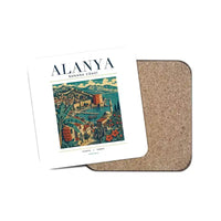Thumbnail for ALANYA - Poster - Coaster - White
