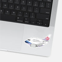Thumbnail for China Airlines Boeing 737 MAX Airplanes sticker