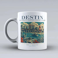 Thumbnail for DESTIN - Poster - Mug - White