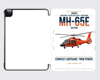 Thumbnail for Airbus MH-65E Dolphin design on white ipad tablet case