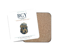 Thumbnail for Milan Bergamo Airport (BGY) design on white 1 piece coaster