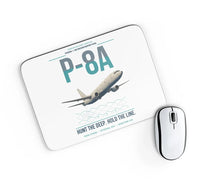 Thumbnail for P-8A Poseidon design on white rectangle mouse pad