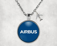 Thumbnail for Airbus & Text Necklace - view 2
