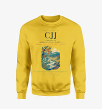 Thumbnail for Cheongju International Airport (CJJ) design on yellow sweatshirt