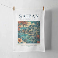 Thumbnail for SAIPAN - Poster - Towel - White