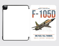Thumbnail for F-105D Thunderchief design on white ipad tablet case
