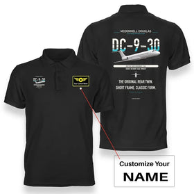 McDonnell Douglas DC-9-30 Premium Polo T-Shirts