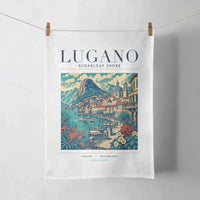 Thumbnail for LUGANO - Poster - Towel - White