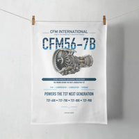 Thumbnail for CFM56-7B design on white towel