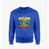 Thumbnail for VINTAGE G4428 - The Time Capsule Prop - Designed Sweatshirts design on blue