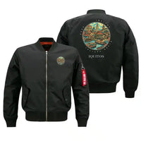 Thumbnail for IQUITOS - Badge - Bomber Jacket - Black