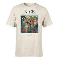Thumbnail for NICE - Poster - Premium T-Shirt - Beige