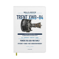 Thumbnail for TRENT XWB-84 design on white notebook