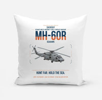 Thumbnail for Sikorsky MH-60R Seahawk design on white pillow