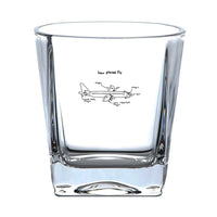Thumbnail for Customisable How Planes Fly Whisky Glass - view 2